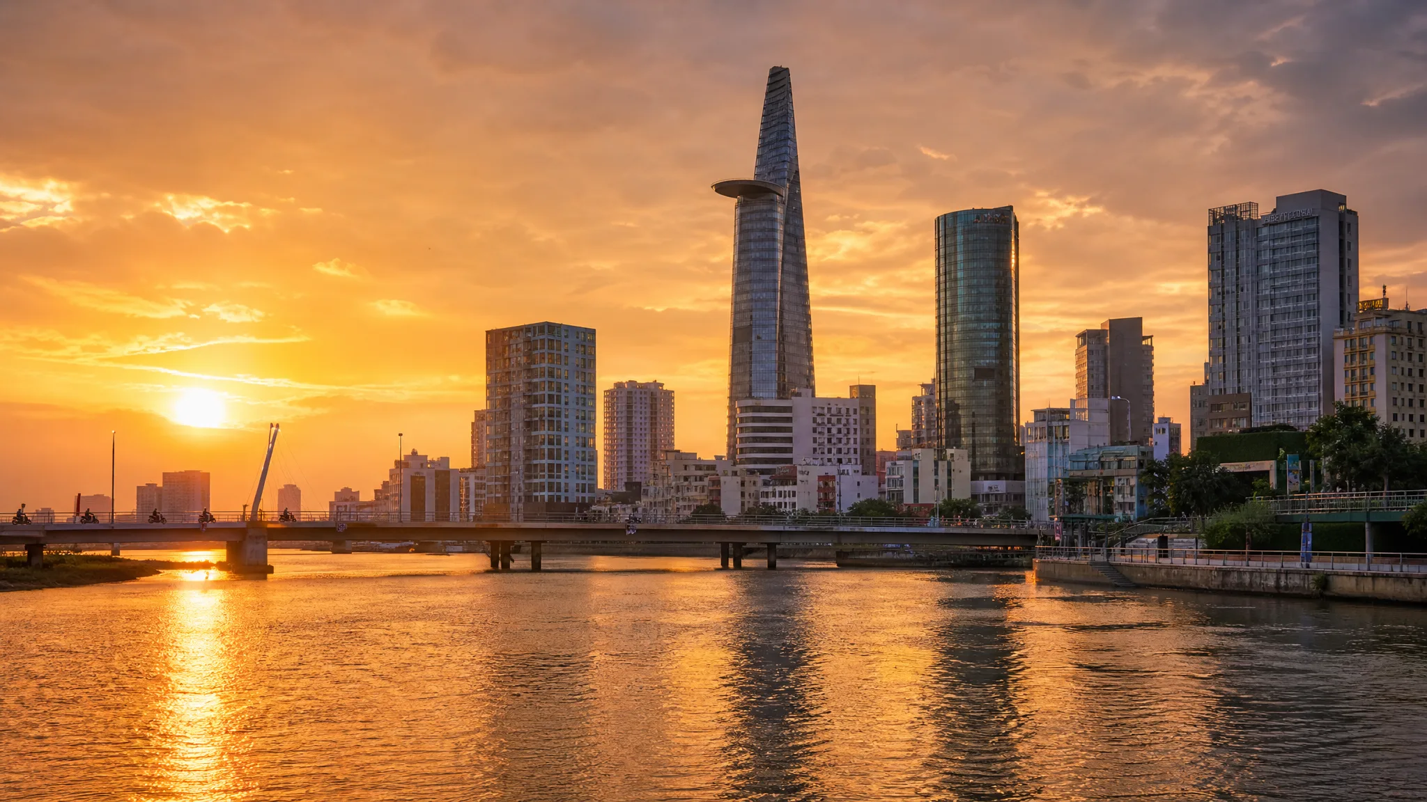 胡志明市天际线