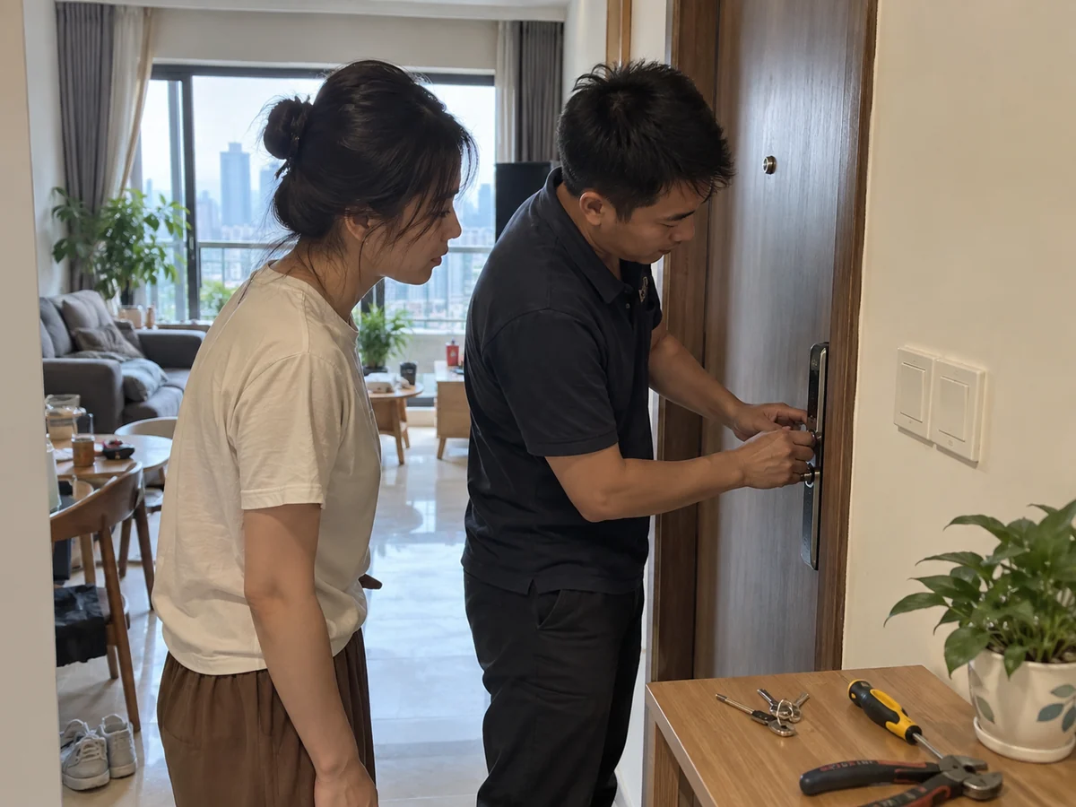 老王实地代看胡志明市公寓